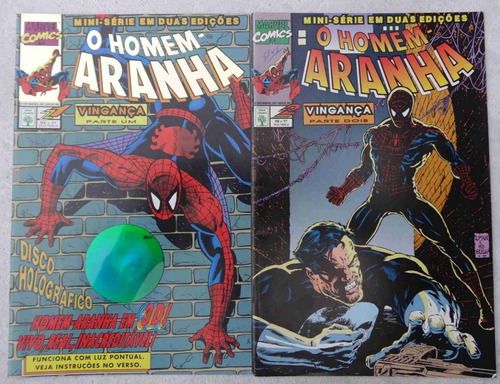 2 Mini-séries Homem Aranha - Vingança - Wolverine - Abril