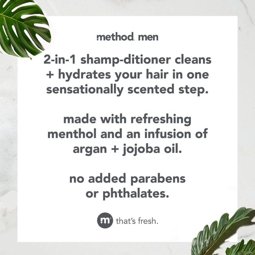 Shampoo E Condicionador Method Men Juniper + Sage 414ml (x3)