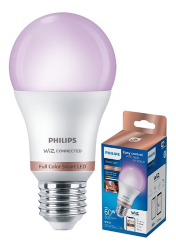 Imagen 3 de 10 de Philips Smart E27 Wiz Wi-fi Multicolores Matter Google Alexa