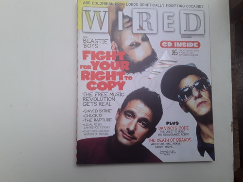 Revista Wired  Fight For Your Right Copy Noviembre 2004. 12.