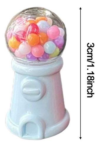Minimáquina De Dulces En Miniatura Para Hacer Tú Azul