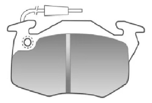 Pastillas De Freno Plasbestos Peugeot 106 205 306 405 Del.