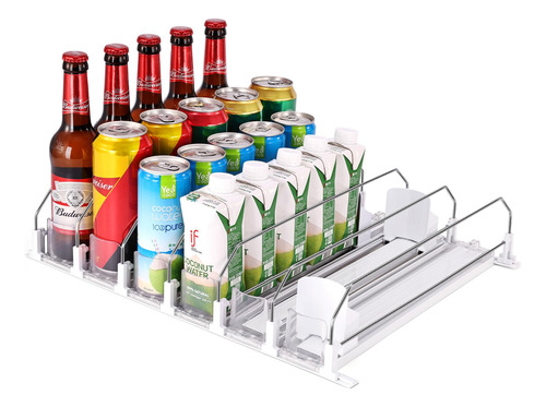 Iklestar - Organizador De Bebidas Mejorado Para Refrigerador