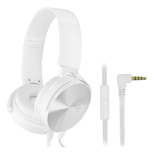 Fone De Ouvido Essential Flat Branco Performance Sound Ps011