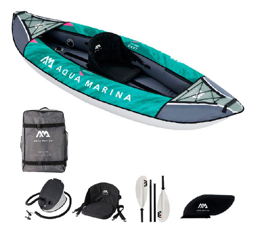 Kayak Inflable / Kayak Laxo 1 Persona / Kayak Aqua Marina
