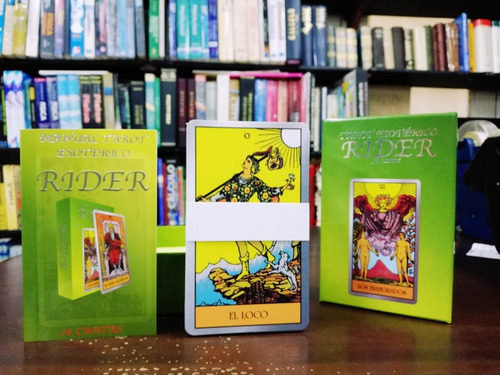 Imagen 3 de 6 de Manual Tarot Rider Waite 78 Cartas