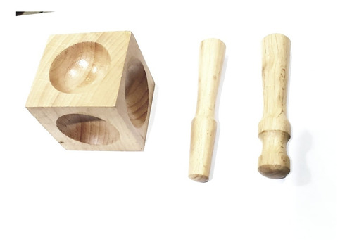 Cubo De Madera Para Joyeria Plateria 2 PLG Dado Embutidor