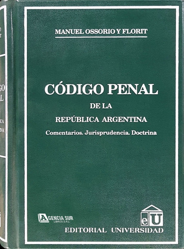Código Penal De La República Argentina Para Estudiantes