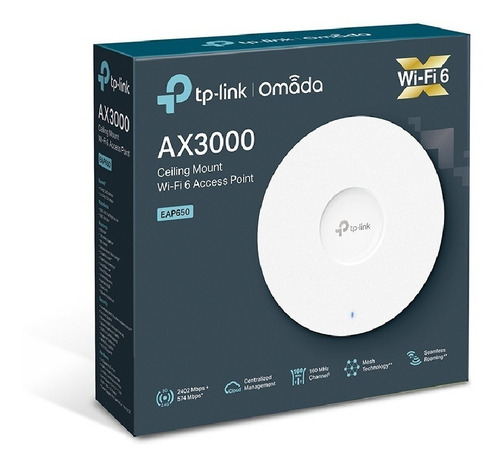 Tp-link Eap650 Access Point Wifi 6 Omada Ax3000 Dual-band