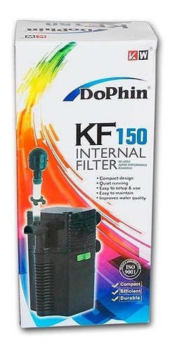 Filtro Interno Acuario Dophin Fk150 Caudal 210 Litros/hora