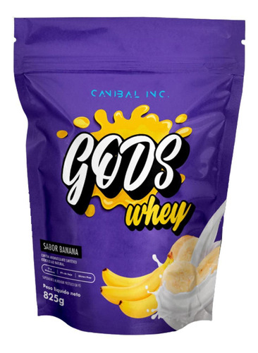 Gods Whey 825g Banana Banana 825g