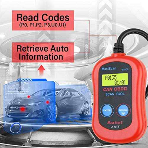 Motor De Revisión De Automóviles Autel Universal Obd2 Maxisc