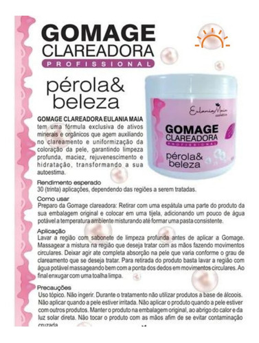 Imagem 6 de 9 de Gomage Clareadora Virilha Pescoço Joelho Envio Imediato