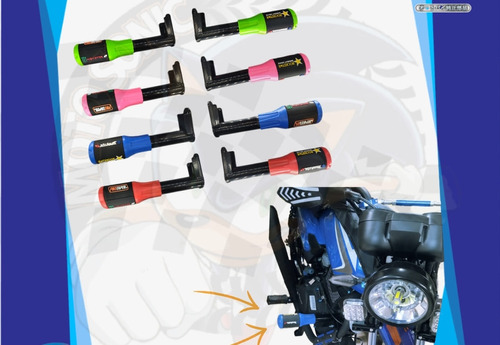 Defensa Anticaida O Slider Para Moto Bera Sbr Horse Xpress 