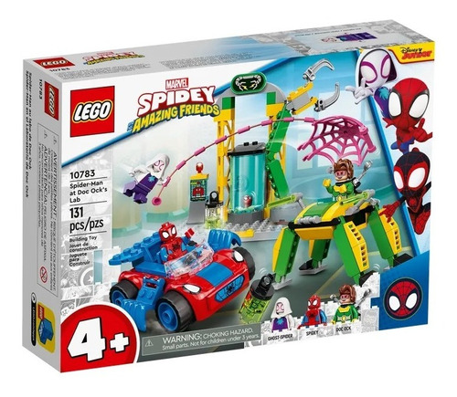 Lego 10783 Marvel Spiderman Laboratorio Doc Octopus  