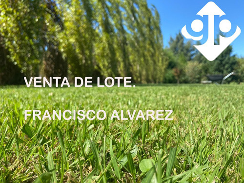 Venta Lote Francisco Alvarez