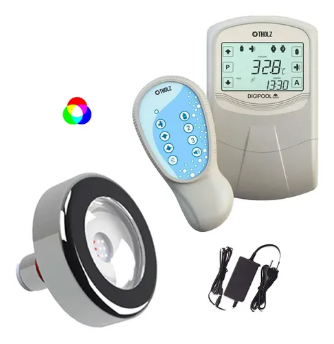 comprar 1 Led Premium Tholz 18w Rgb Inox  Digipool Touch 90w Tholz