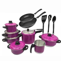 Comprar Jogo De Panelas + Panela De Pressão 4.5 + Frigideira N20u002F22