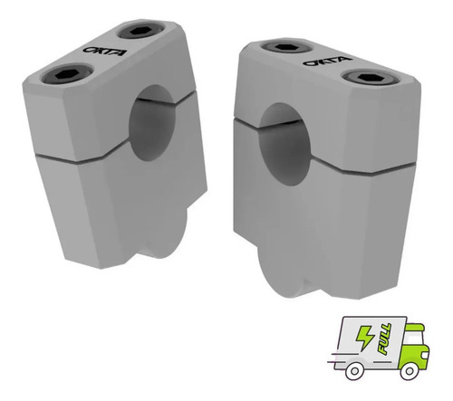 Imagem 1 de 8 de Adaptador Riser Guidão Crf Ttr 230 Fazer Lander Tenere 250