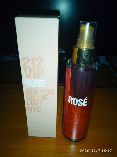Imagen 2 de 3 de Perfume De Dama Carolina Herrera 212 Original.