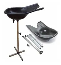 Comprar Lavacabezas Bacha Portátil Con Pie Palangana Lavado