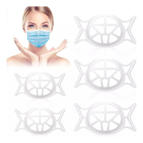 Soporte 3d Para Tapabocas O Mascarilla Respira Mejor X5 Und