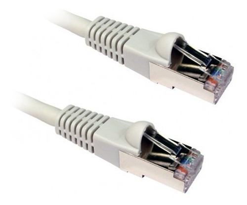 Imagen 4 de 4 de Cable De Red S/ftp Patch Cord Cat6a Blindado 15 Metros