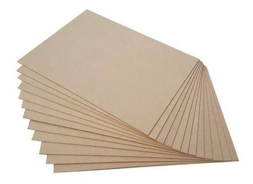 Placa Fibrofácil 3mm - 40x50