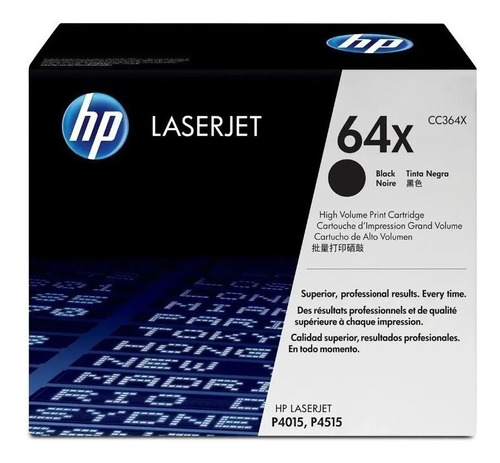 Toner Hp 64x 64 Cc364x Cc364 364x 4015 4515 Origin Fact. A B