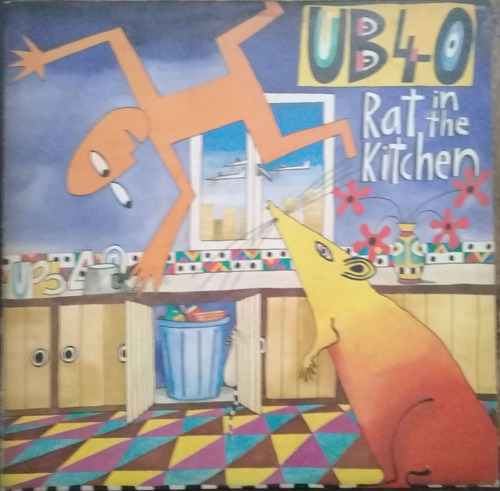 Lp Vinil (vg+) Ub40 Rat In The Kitchen 1a. Ed. Br 1986 Raro