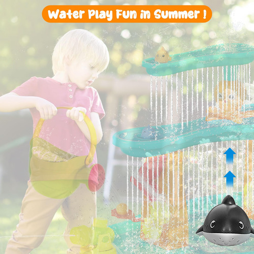 Juego De Agua Divertido Para Niños Accesorios Para Mesa Acuá