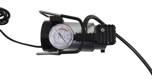 Compresor de aire mini a batería portátil Nisuta NSAC60 35L 180W 12V gris/negro