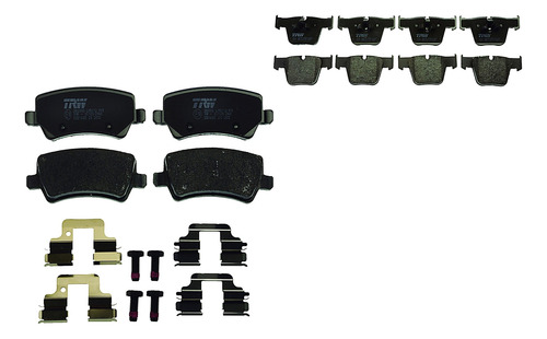 Kit Balatas D/t Low Trwp Volvo S80 3.2 Awd 2007