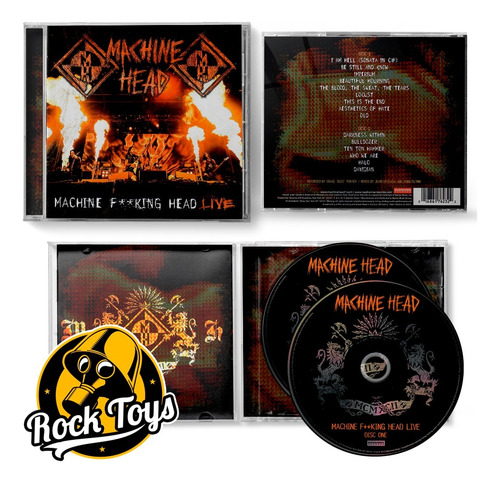 Machine Head - F**king Head Live 2012 2cd Vers. Usa (Reacondicionado)