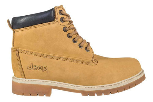 Botin Casual Tipo Leñador Agujeta Jeep 3801 Anpr