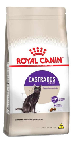 Imagen 1 de 1 de Alimento Royal Canin Feline Health Nutrition Sterilised 37 para gato adulto sabor mix en bolsa de 4kg