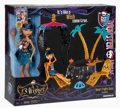 Monster High 13 Wishes Desert Frights Oasis Cleo De Nile