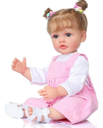 Bebe Reborn Original Vinilo Completo Isabela Doll