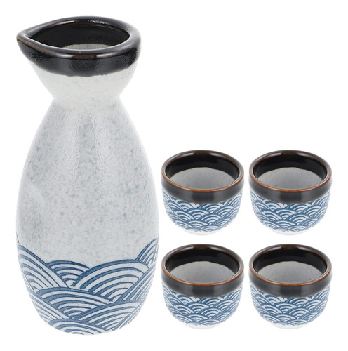 Juego De Sake Japonés De Cerámica, Taza De Sake De Cerámica