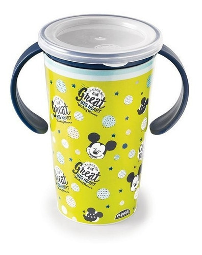 Imagem 1 de 1 de Copo Bebe Magic 360 Treinamento Antivazamento Mickey
