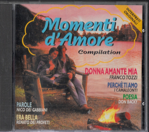 Momenti D Amore. Cd Original Usado Qqb.. Mz