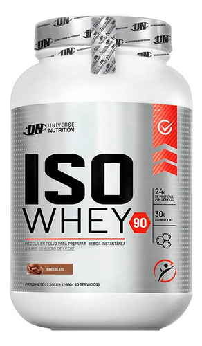 Proteína Iso Whey 1.1kg Universe Nutrition Chocolate