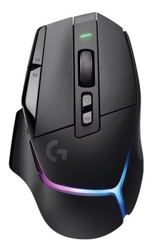 Mouse gamer inalámbrico recargable Logitech  Serie G G502 X Plus black