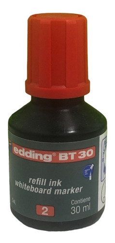 Tinta Edding Bt30 P/ Recargar Marc De Pizarra Rojo (x1)