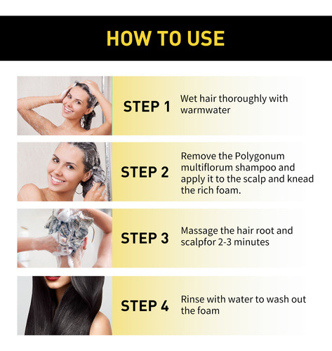 Champú Instantáneo Para Teñir El Cabello, 2 Unidades, Cubre