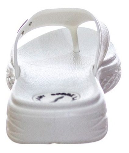 Imagen 4 de 7 de Ojotas Lady Stork Mujer Moda Aleli Blanco Omar Sport