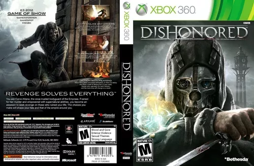 Dishonored - Xbox 360 Mídia Física Usado - Mundo Joy Games - Venda, Compra  e Assistência em Games e Informática