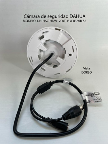 Camara Minidomo Hdcvi 2mp 3.6mm Micrófono Dahua Hdw1200tlp-a