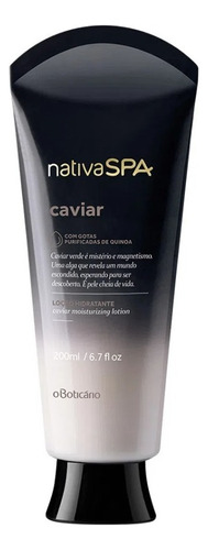 Hidratante Corporal Nativa Spa Caviar 200ml O Boticário