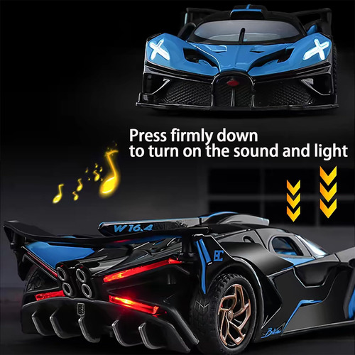 Coches De Juguete Compatible Con Bugatti Bolide Cars Modelo